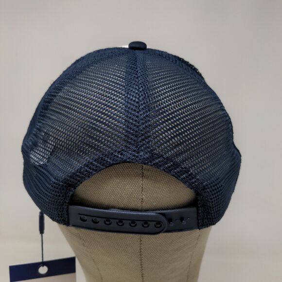 Functional 45 Men's Snapback Mesh Back Hat Blue White Size OS - Picture 6 of 12